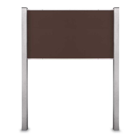 United Visual Products Corkboard, Single Door, Radius Frame, 24x36", Satin/Keylime UV7001-SATIN-KEYLIME